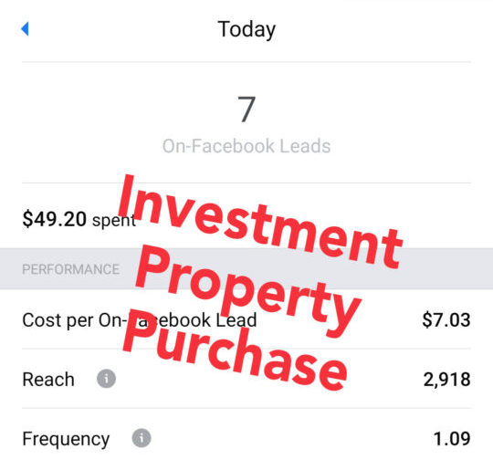 investment property ads results