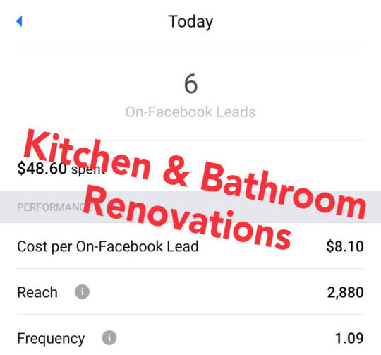 kitchen & bathroom renovations ads results